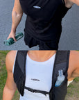 WHITE RIBBED TANK