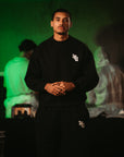 CREWNECK BLACK LOCKD