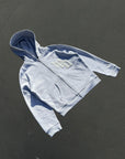 GRAY HOODIE ZIP BOXY FIT LOCKD
