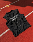 TRANING DAY FIT OVERSIZED BLACK TANK