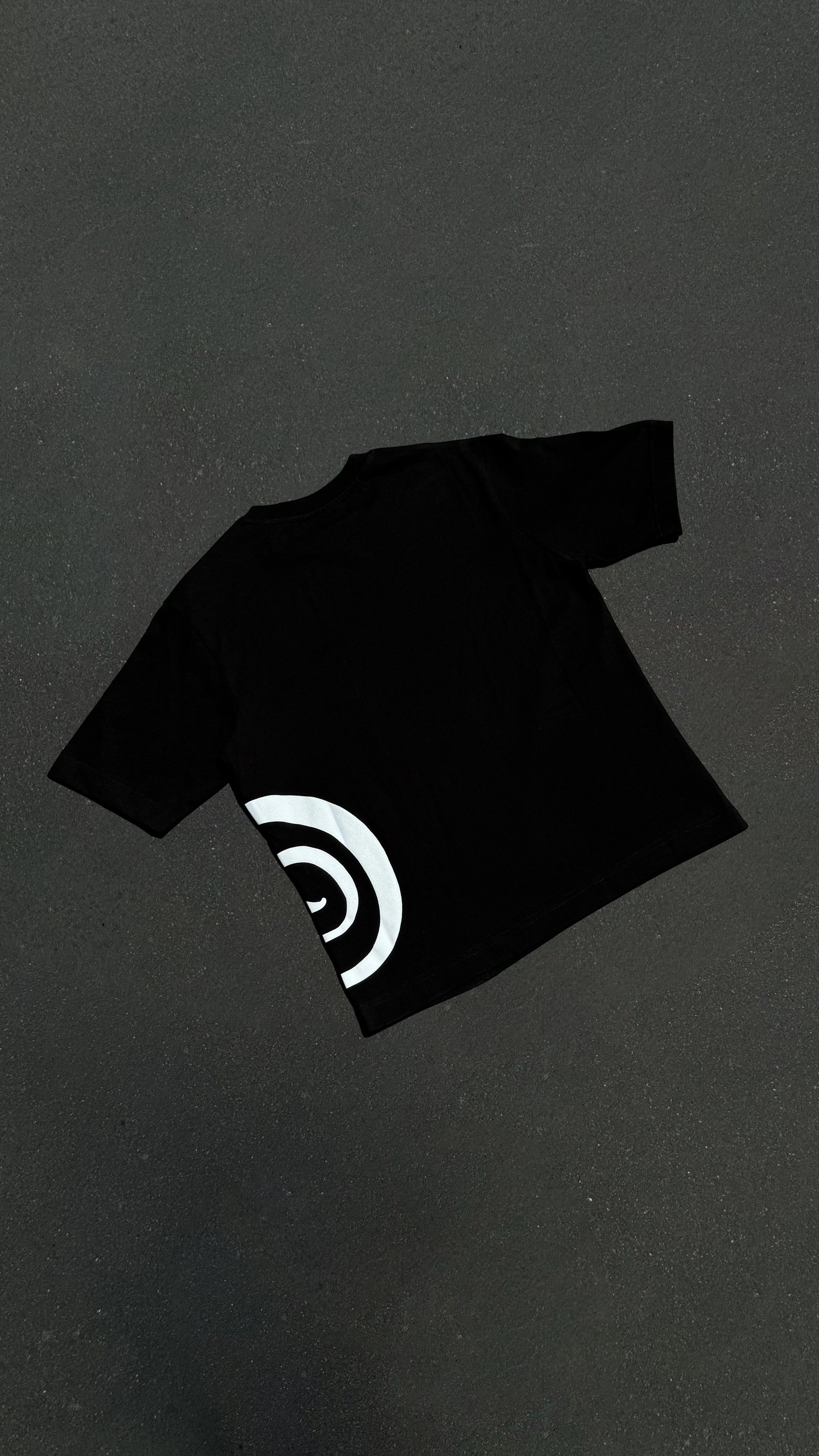 T-SHIRT ONE NOIR LOCKD OVERSIZE