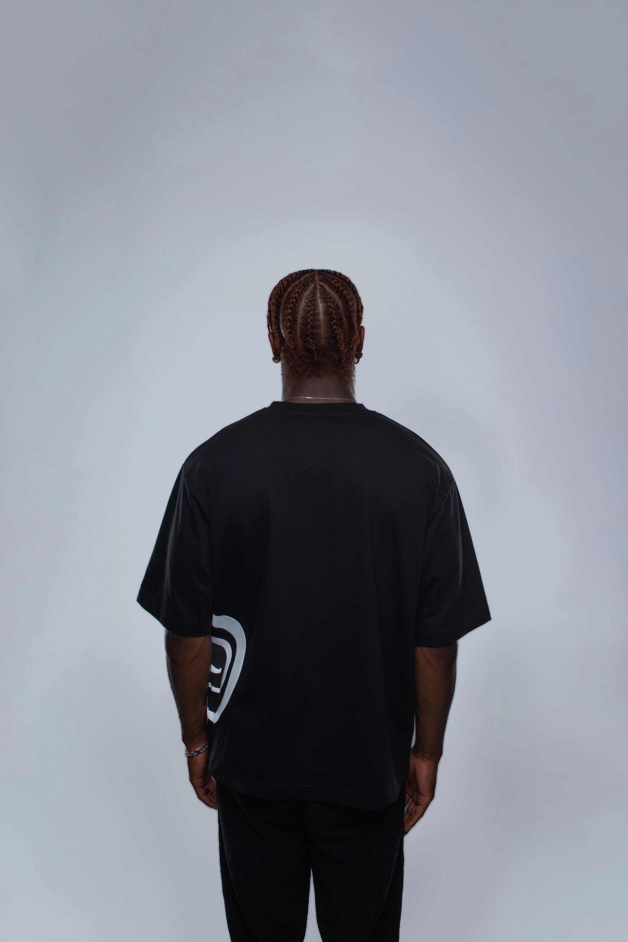 T-SHIRT ONE NOIR LOCKD OVERSIZE