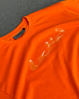 T-SHIRT ORANGE LIQUIDE OVERSIZE