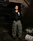 CARGO BAGGY FIT KAKI LOCKD