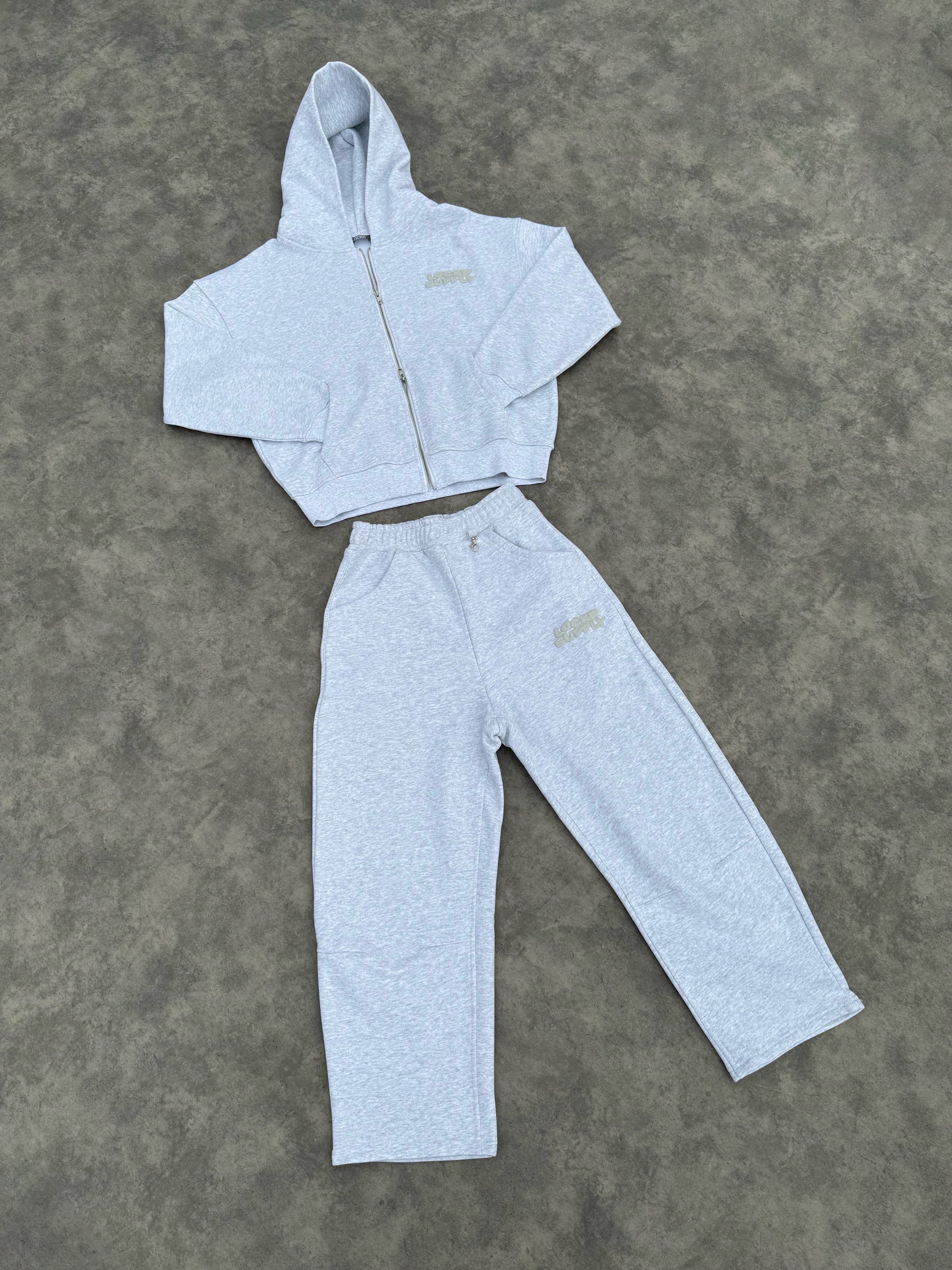 GREY BAGGY SWEATPANT