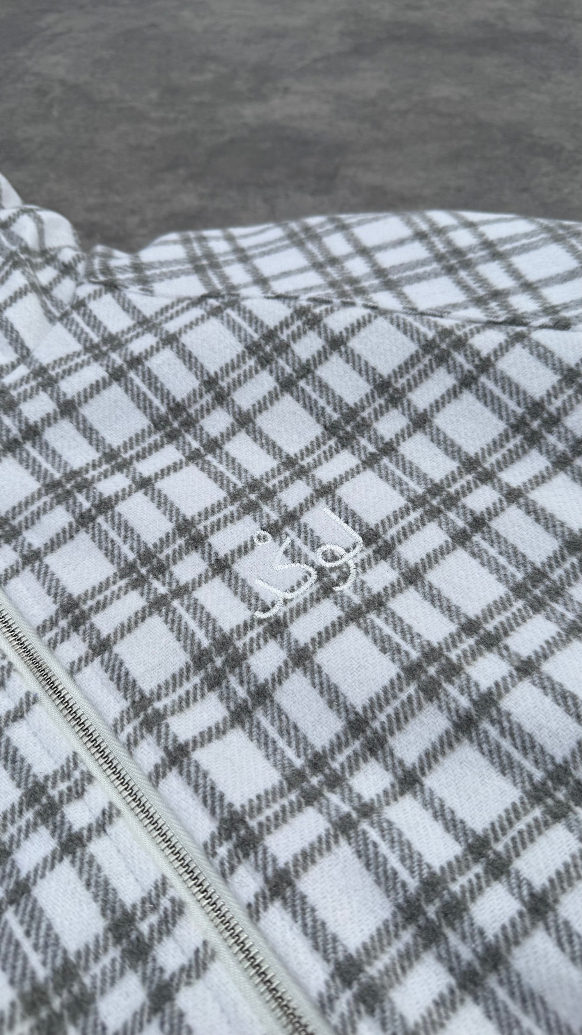 TARTAN PUFFER JACKET