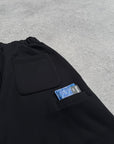BLACK BAGGY SWEATPANT