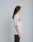 T-SHIRT BLANC SS23 OVERSIZE