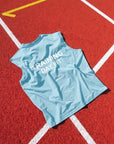 BLUE TRAINING DAY FIT TANK
